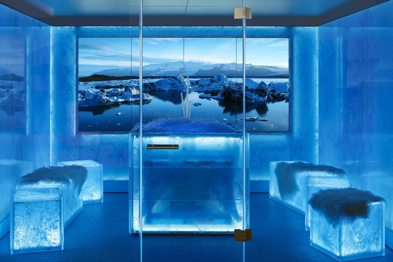 Atmosphere sauna spa screen