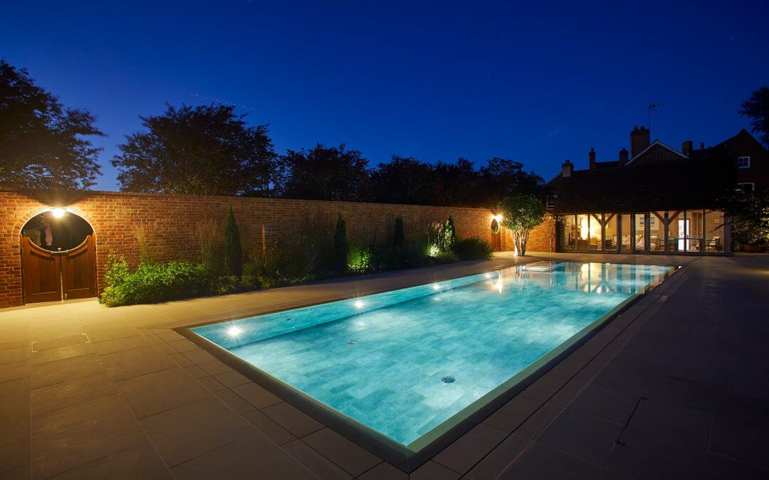 Luxury residential outdoor pool