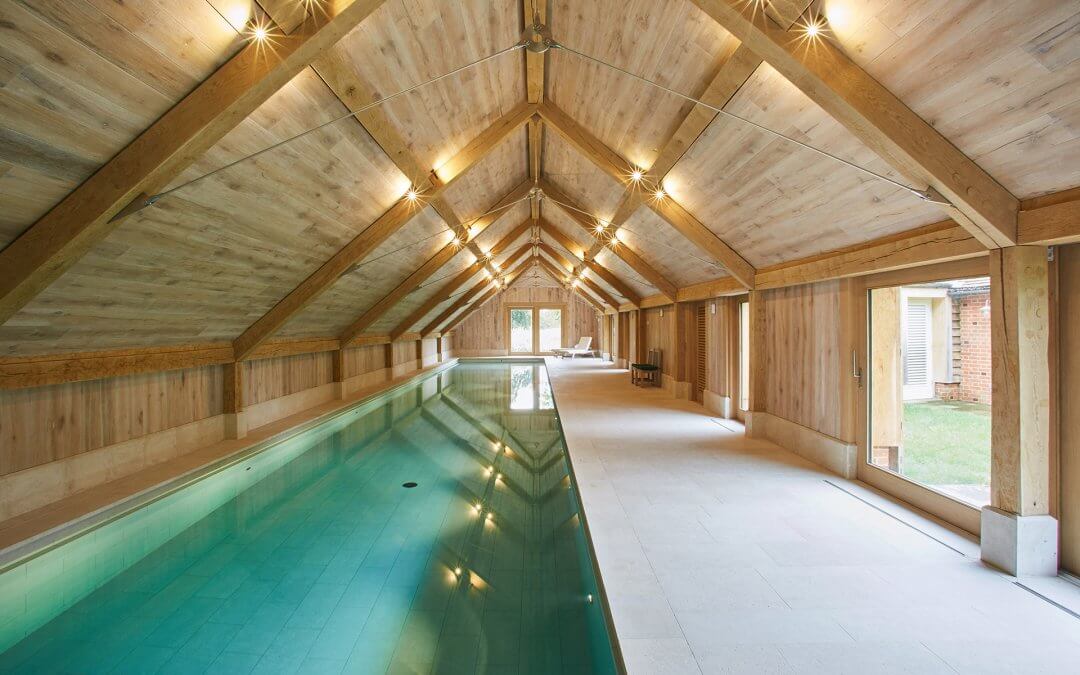 Luxury Residential Indoor pool and outdoor spa