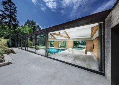 Contemporary Swimming Pool and Spa on Sussex / Surrey Border