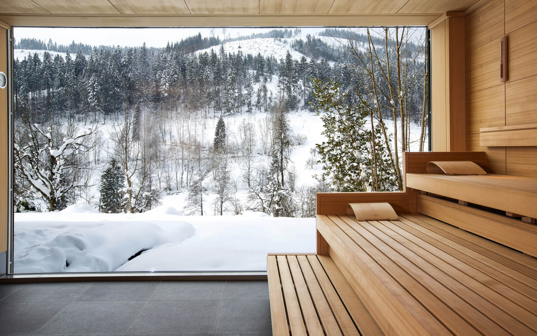 Learn about sauna use in winter from Guncast Pools and Wellness & KLAFS