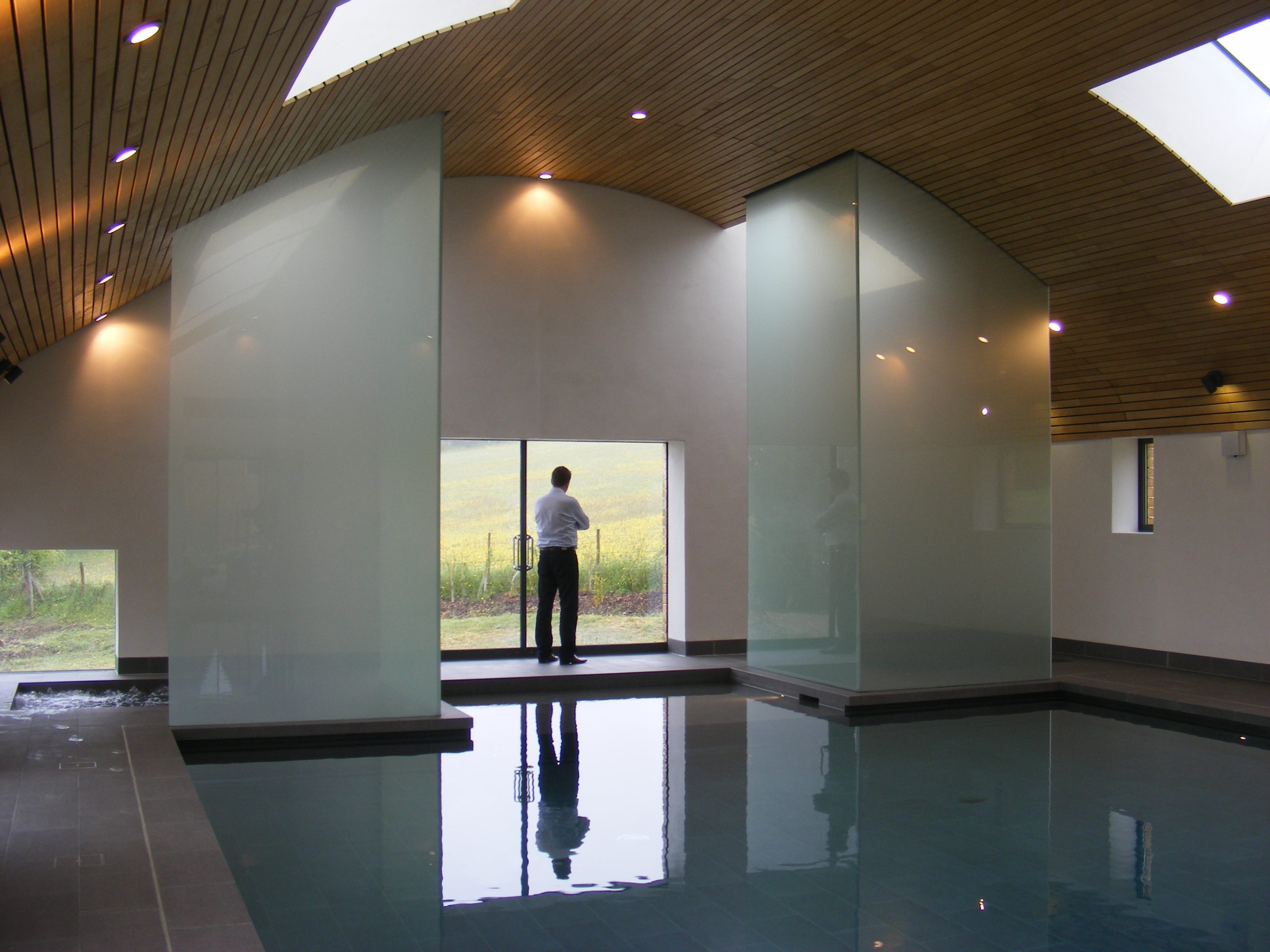 indoor pool architectural collaboration